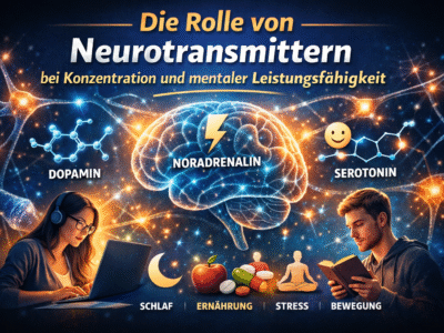 Die Rolle von Neurotransmittern bei Konzentration und mentaler Leistungsfähigkeit